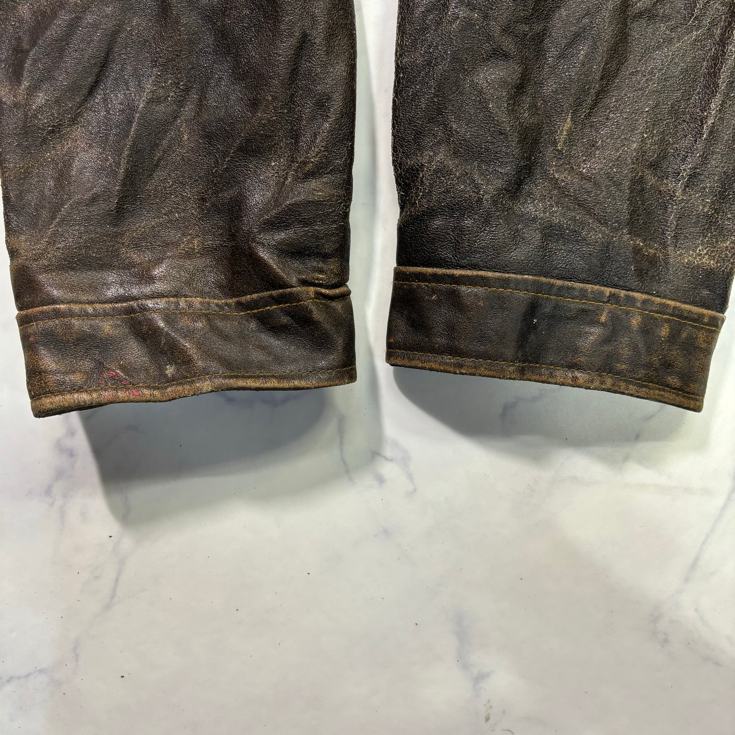 OLD GAP lether jacket 00s