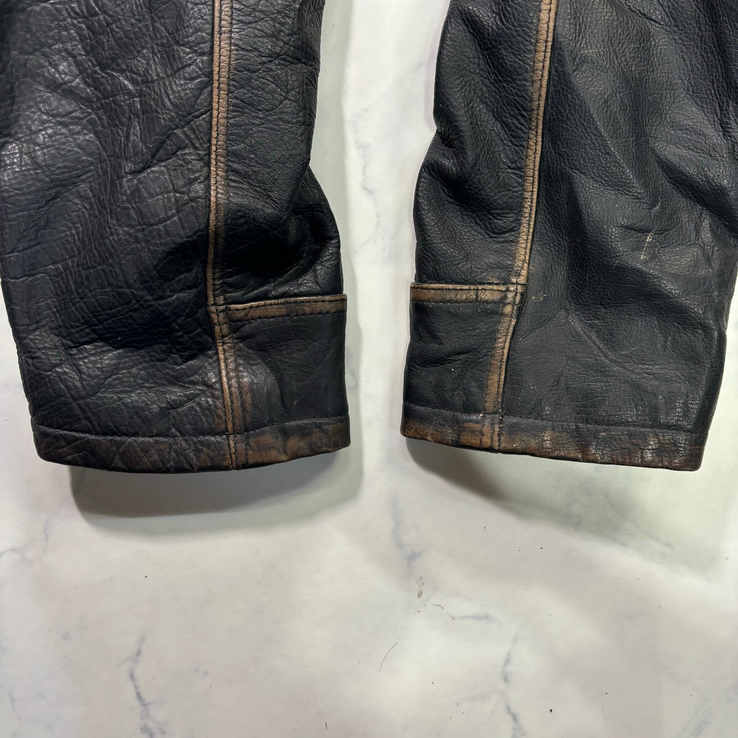 bomb boogie sky leather jacket