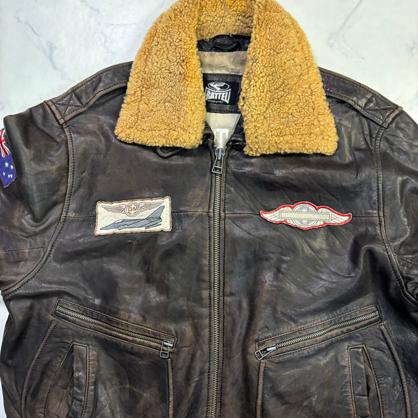 G-1 leather flight jacket uk
