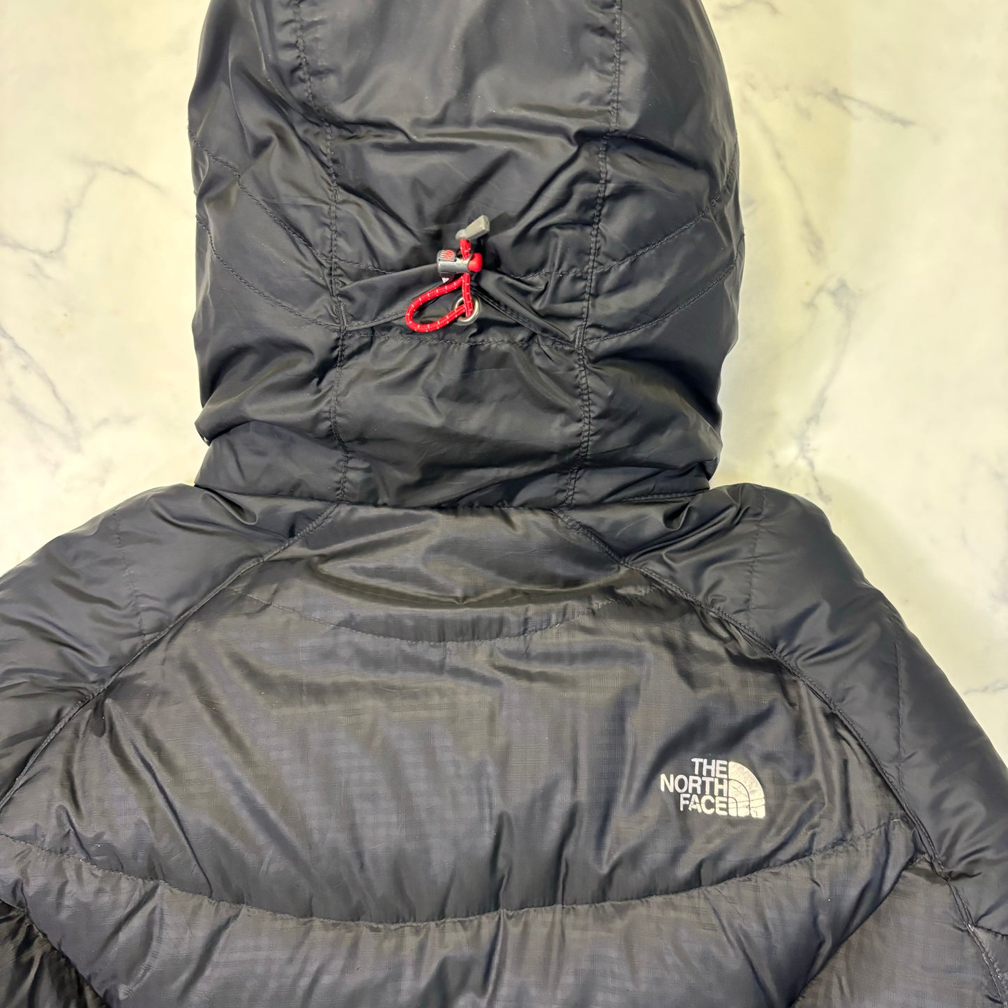 THE NORTH FACE Down Jacket Hoodie Black XL