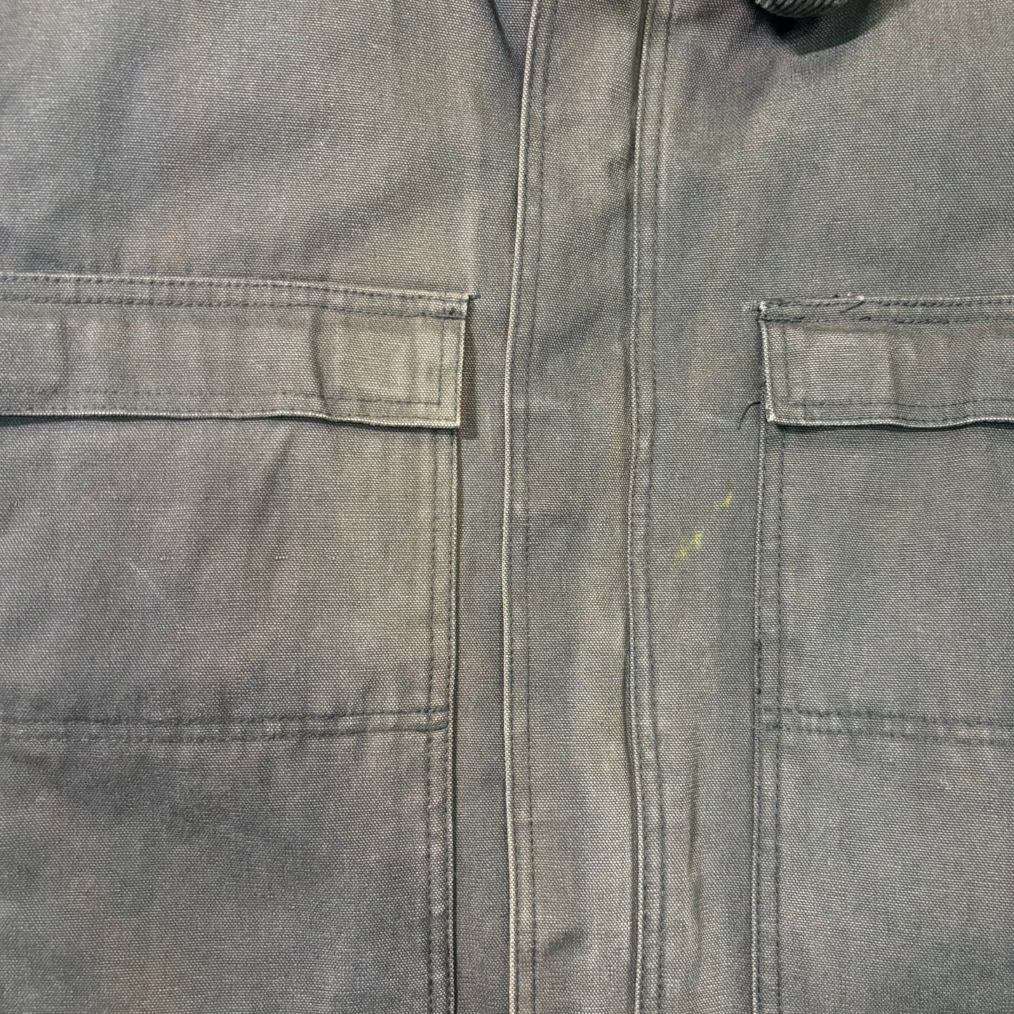 Schmidt Duck Distressed Work Jacket Faded Black 2XL