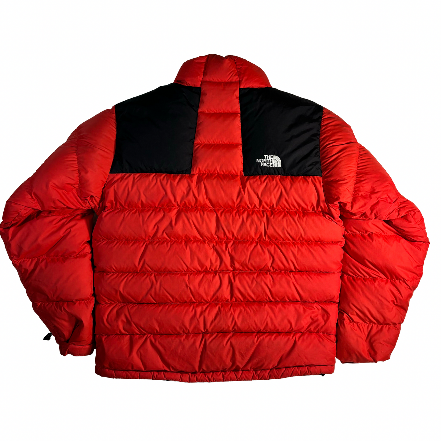 THE NORTH FACE down Jacket red&black M/M