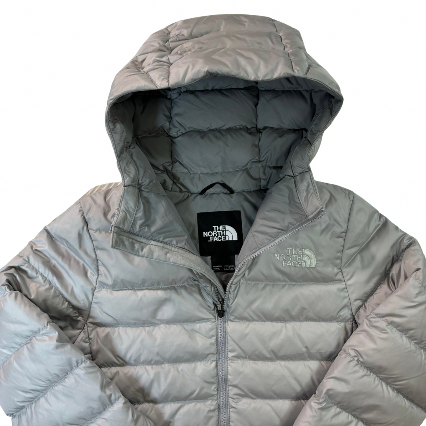 THE NORTH FACE　WOMENS
down Jacket silver US/S