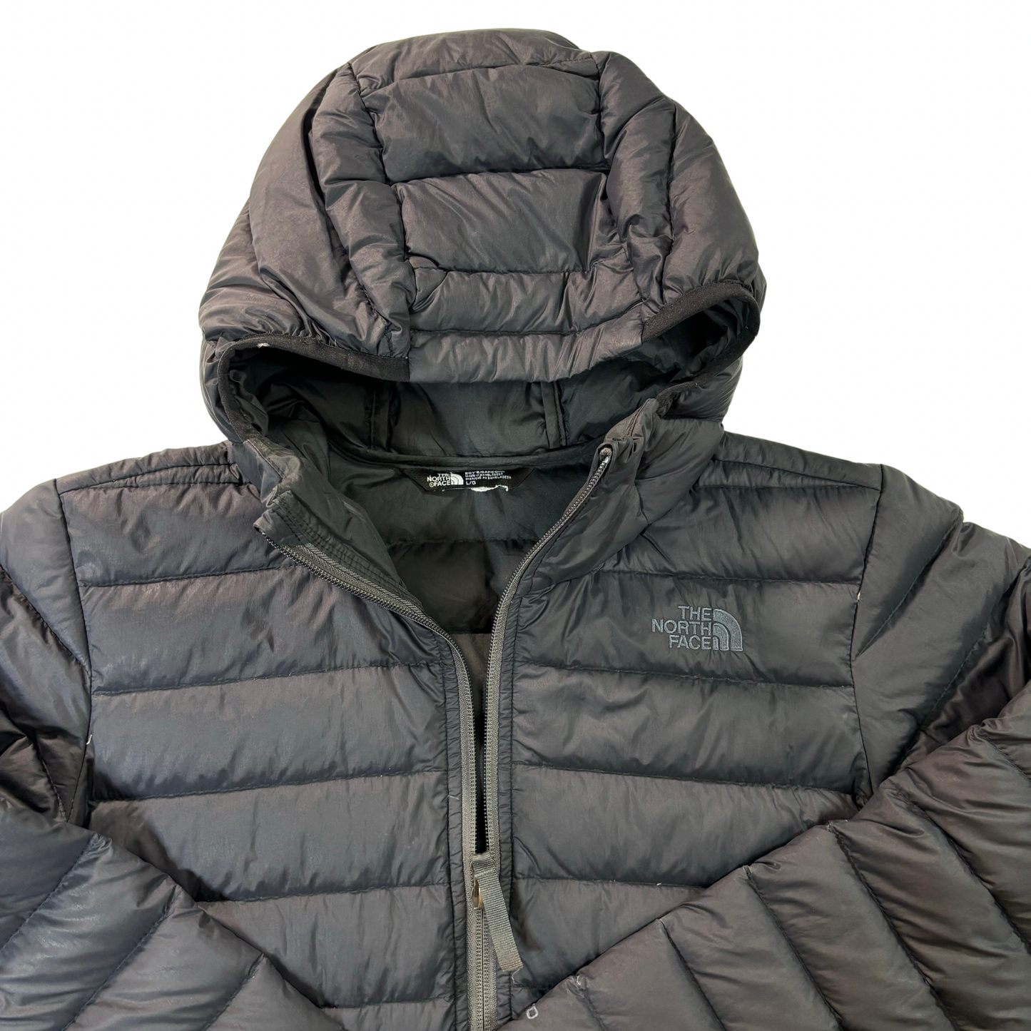 THE NORTH FACE BOY'S down Jacket black L/G