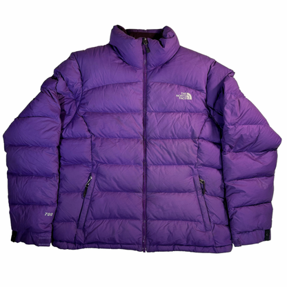 THE NORTH FACE WOMEN down Jacket purple L&G