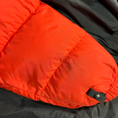 THE NORTH FACE down Jacket red&black M/M