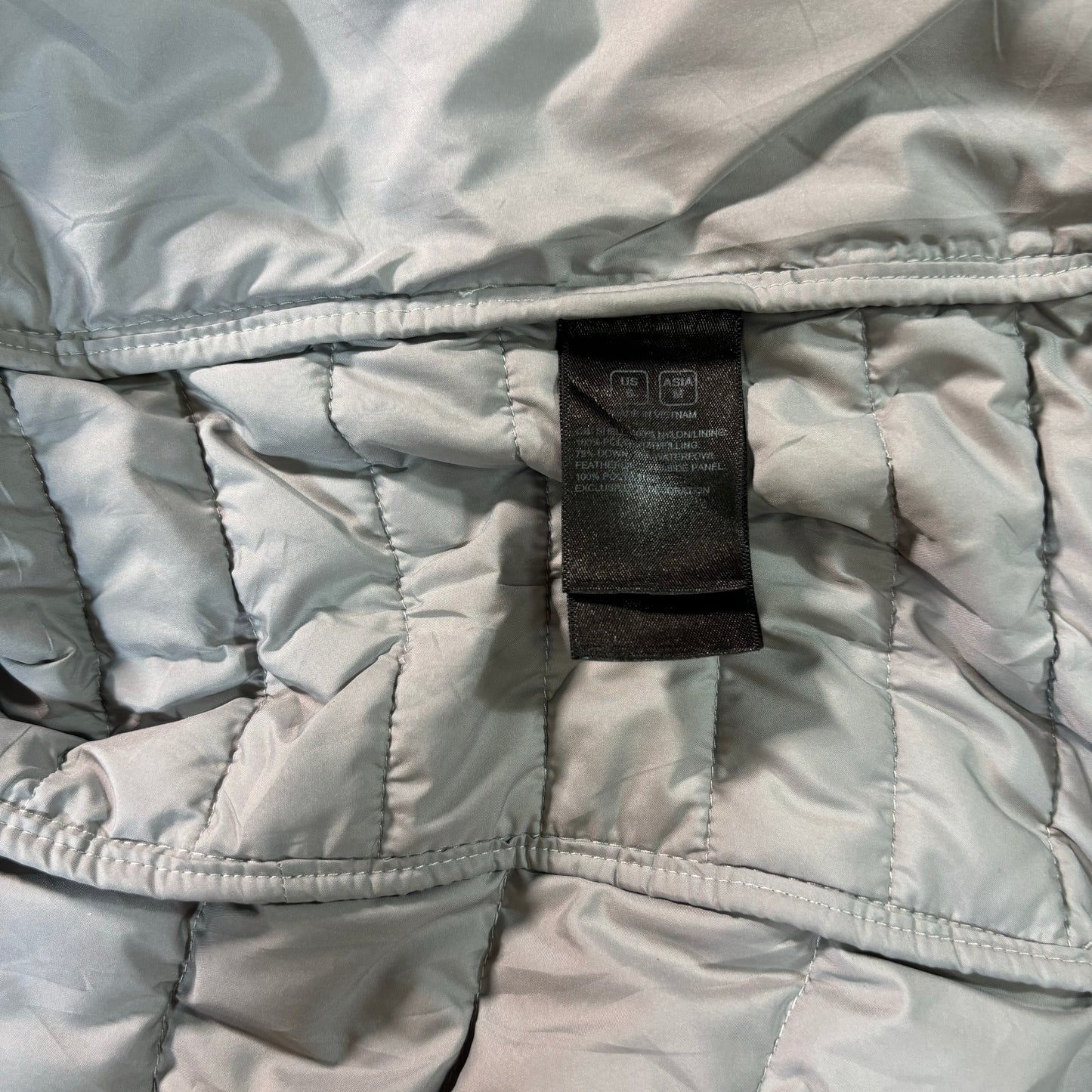 THE NORTH FACE　WOMENS
down Jacket silver US/S