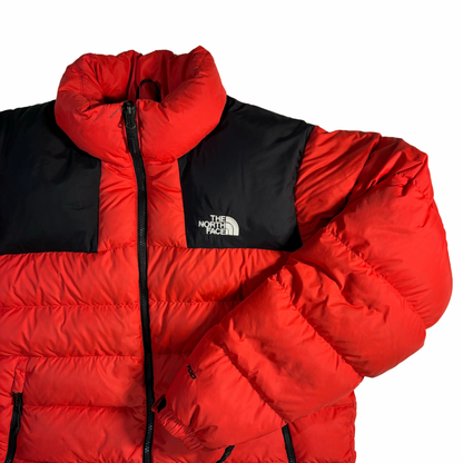 THE NORTH FACE down Jacket red&black M/M