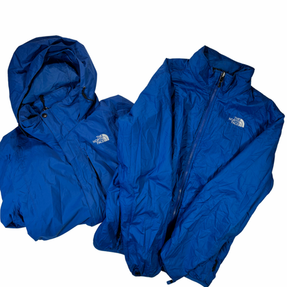 THE NORTH FACE Mountain parka BLUE  HYVENT