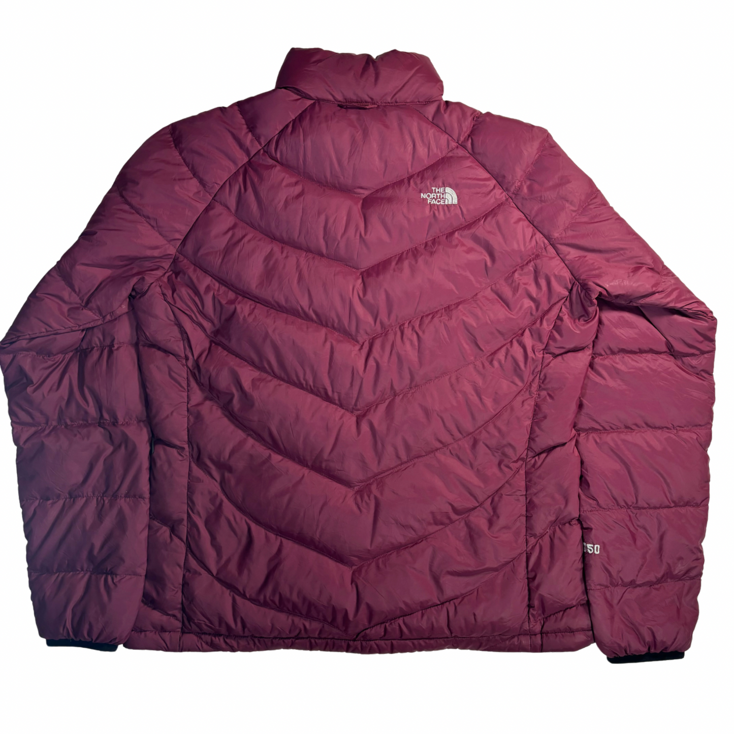 THE NORTH FACE down Jacket red purple