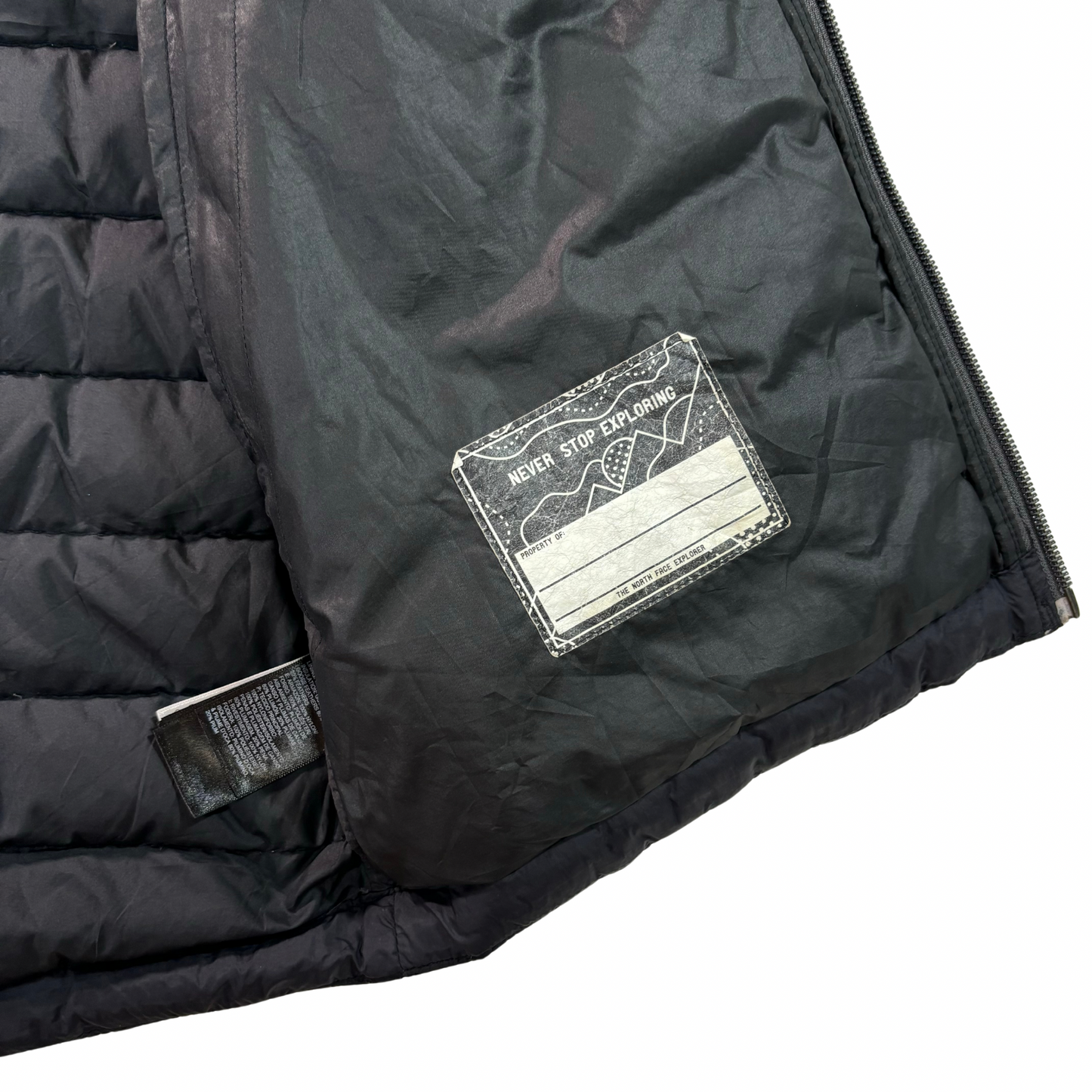 THE NORTH FACE BOY'S down Jacket black L/G