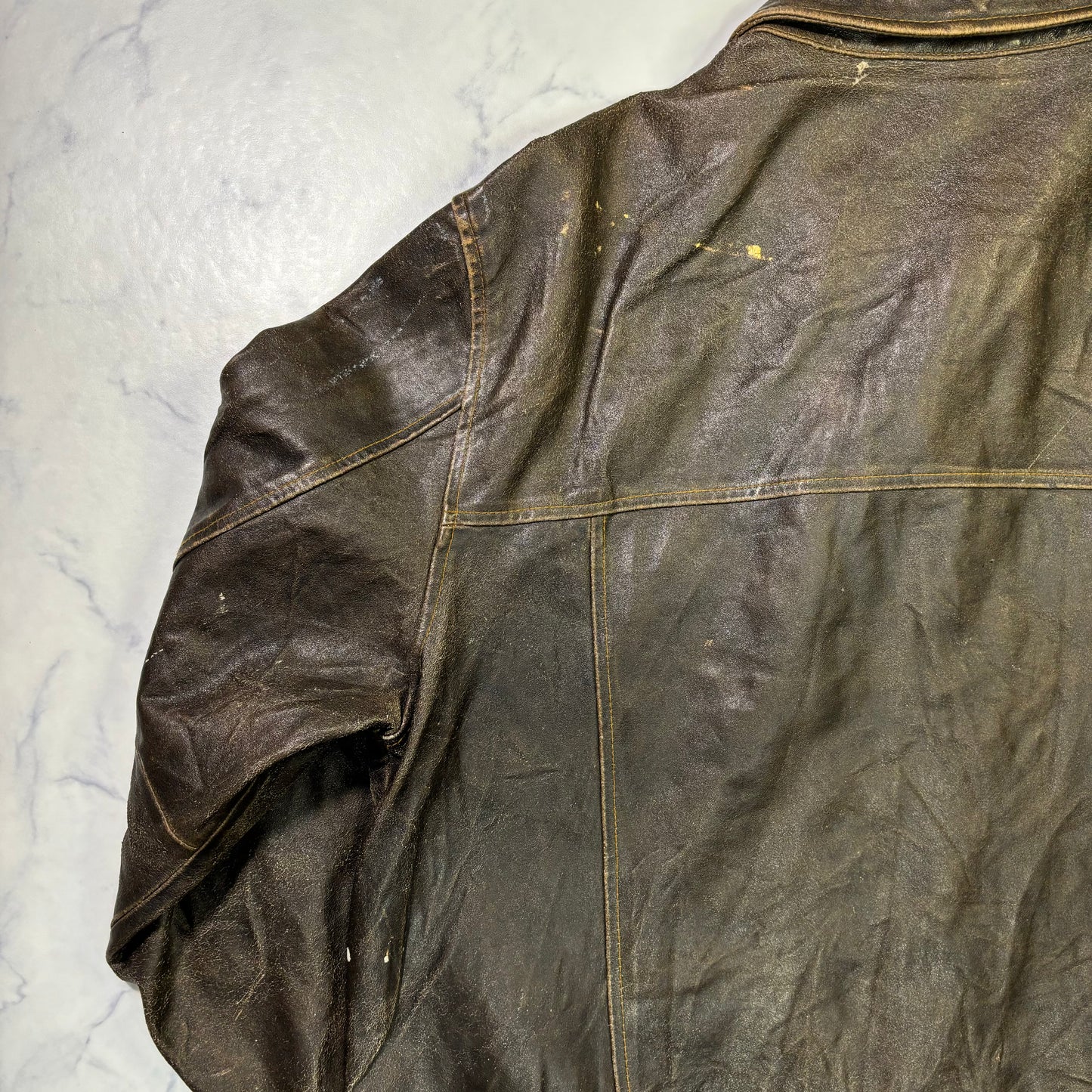 OLD GAP lether jacket 00s