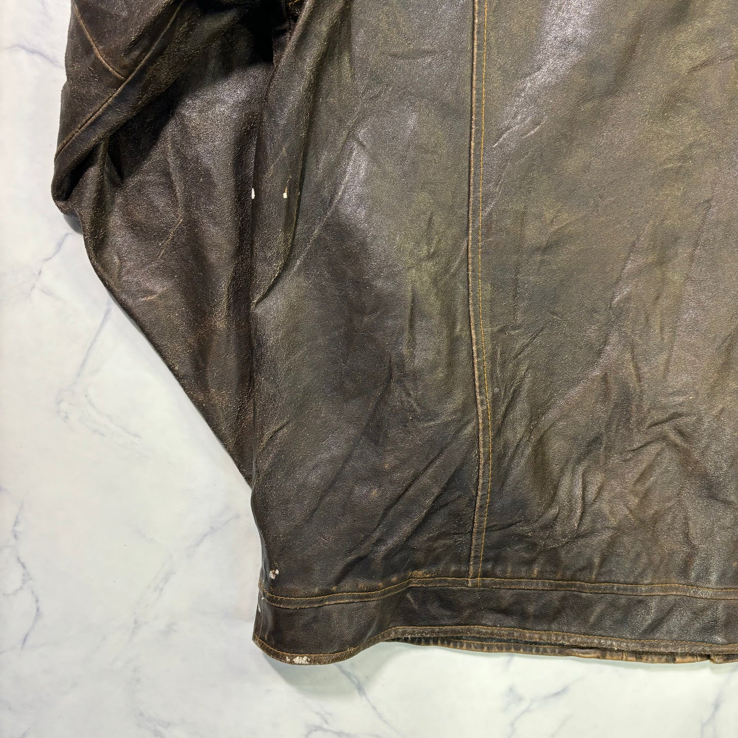 OLD GAP lether jacket 00s