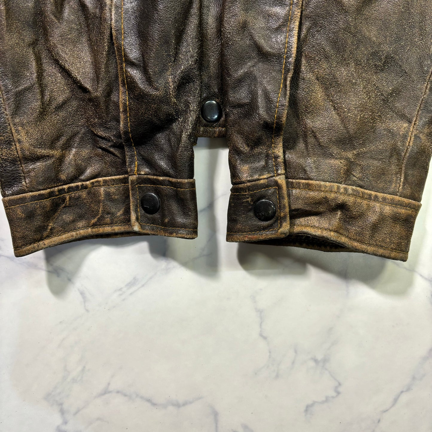 OLD GAP lether jacket 00s