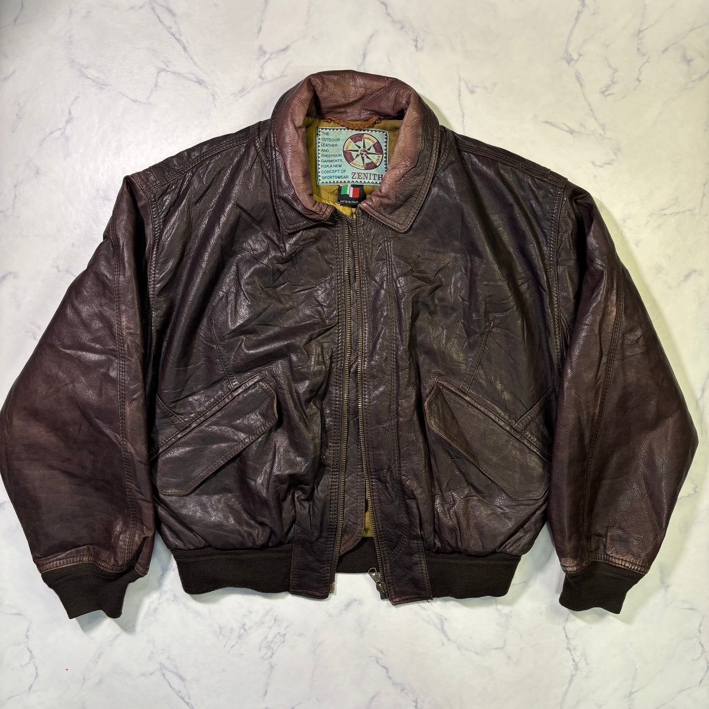 A-2 leather jacket