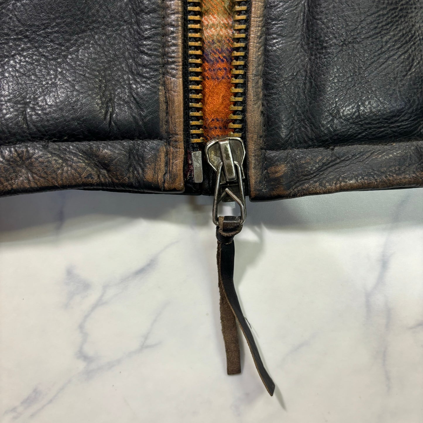 bomb boogie sky leather jacket