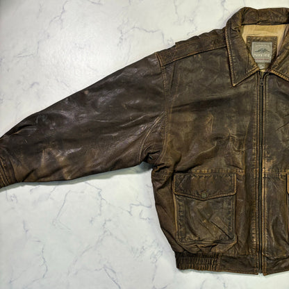 pacific trail A-2 leather jacket