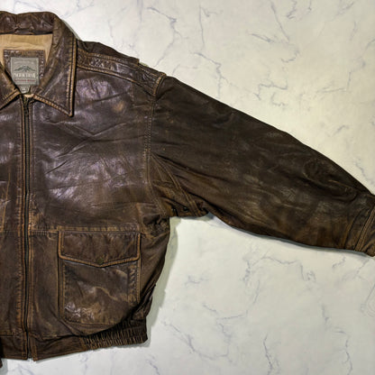 pacific trail A-2 leather jacket