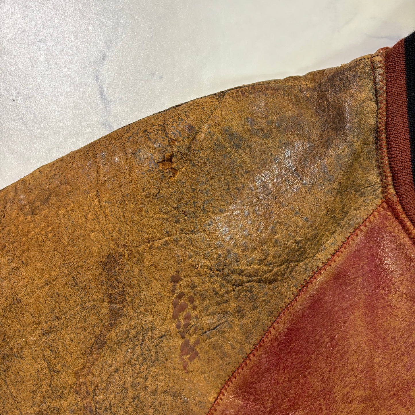 wilsons m.julian leather studium jacket 80s