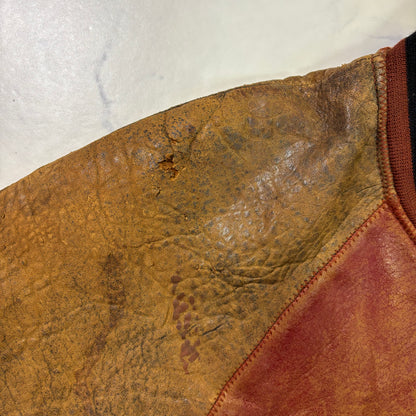 wilsons m.julian leather studium jacket 80s