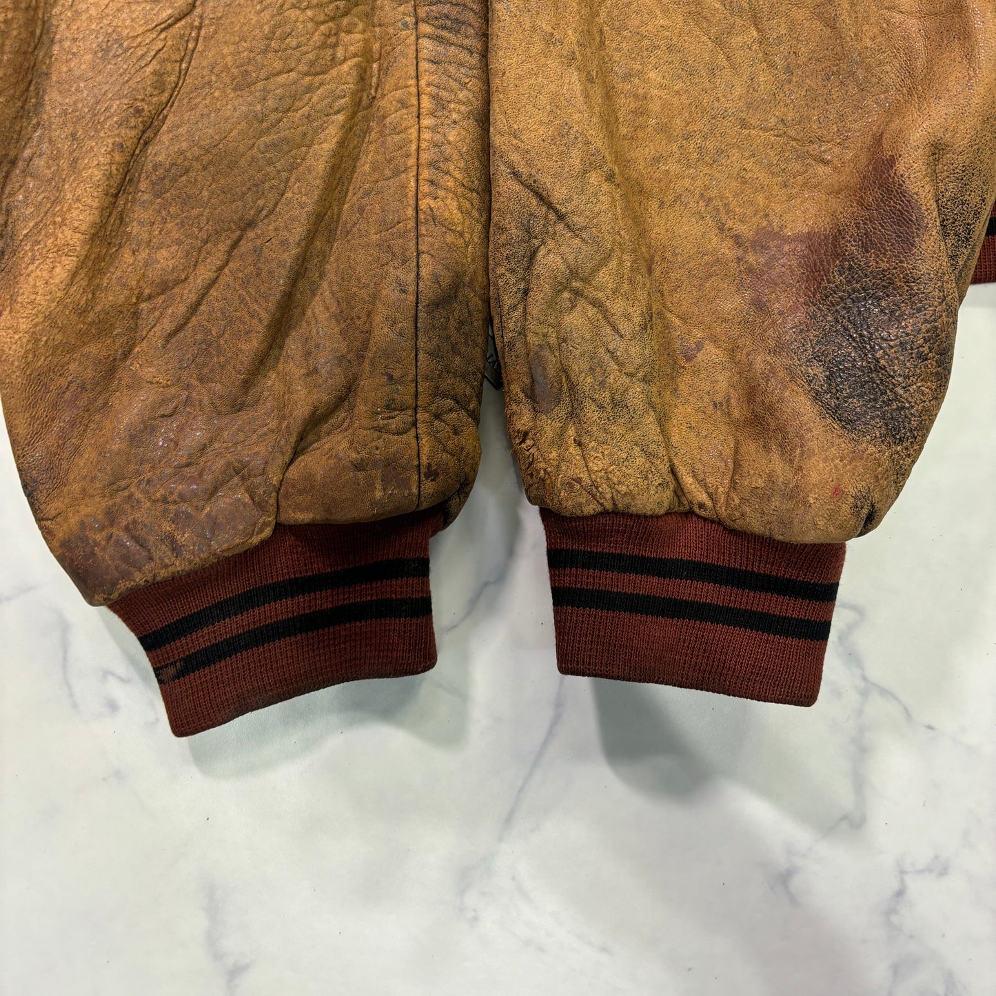 wilsons m.julian leather studium jacket 80s