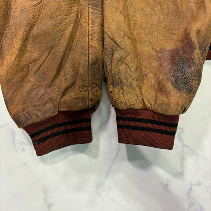 wilsons m.julian leather studium jacket 80s