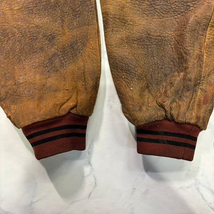 wilsons m.julian leather studium jacket 80s