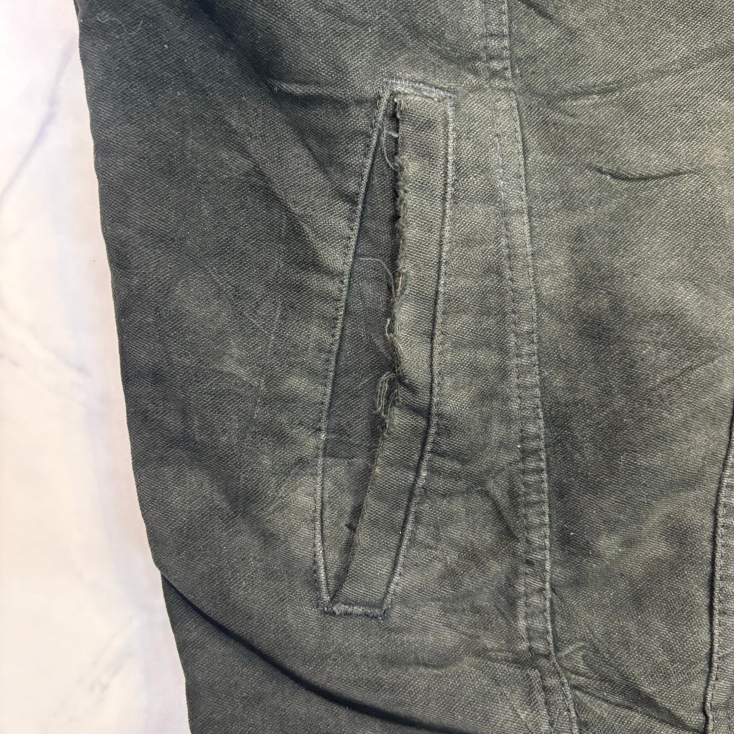 marlboro classics leather tracker jacket 90s