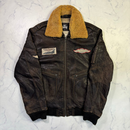 G-1 leather flight jacket uk