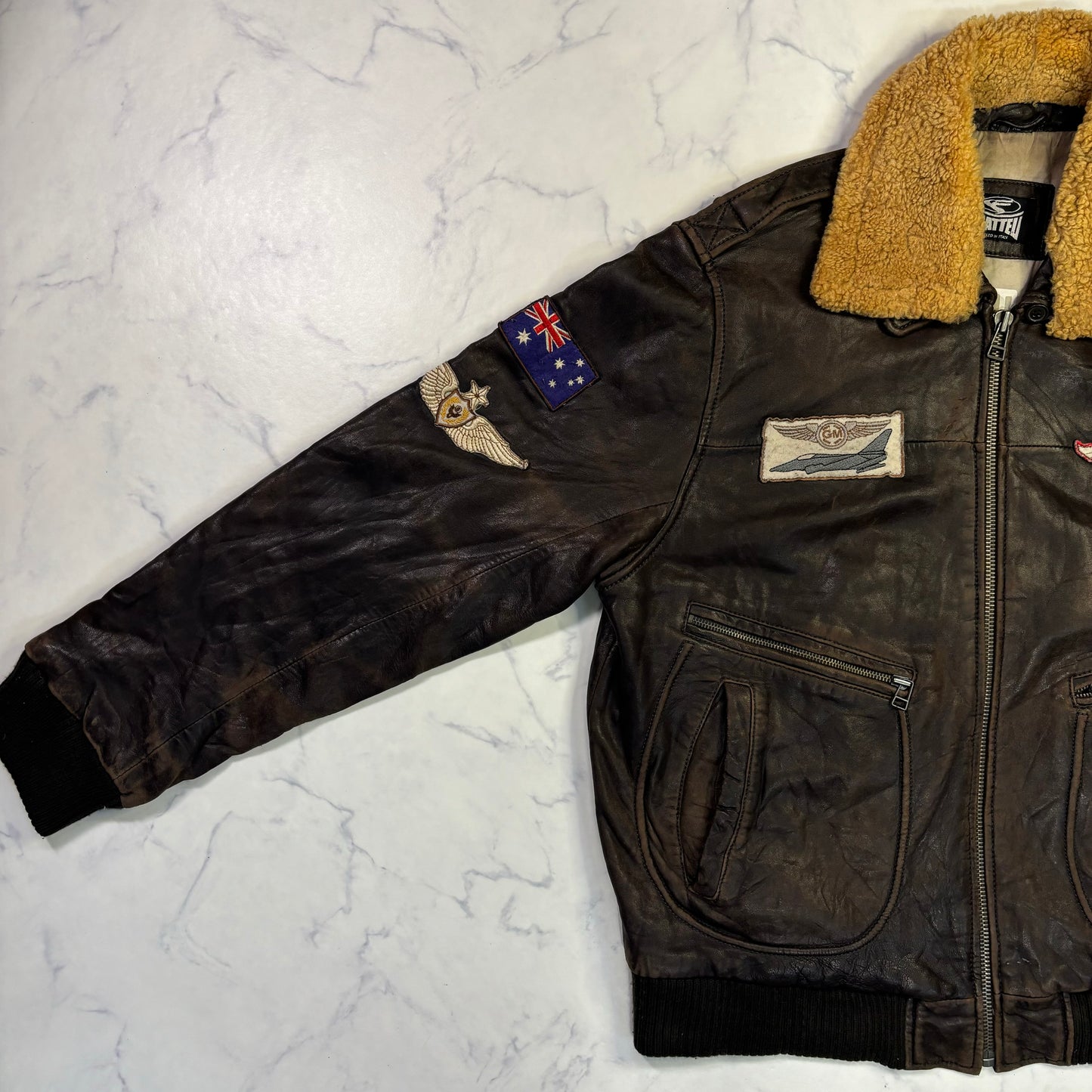 G-1 leather flight jacket uk