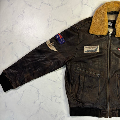 G-1 leather flight jacket uk