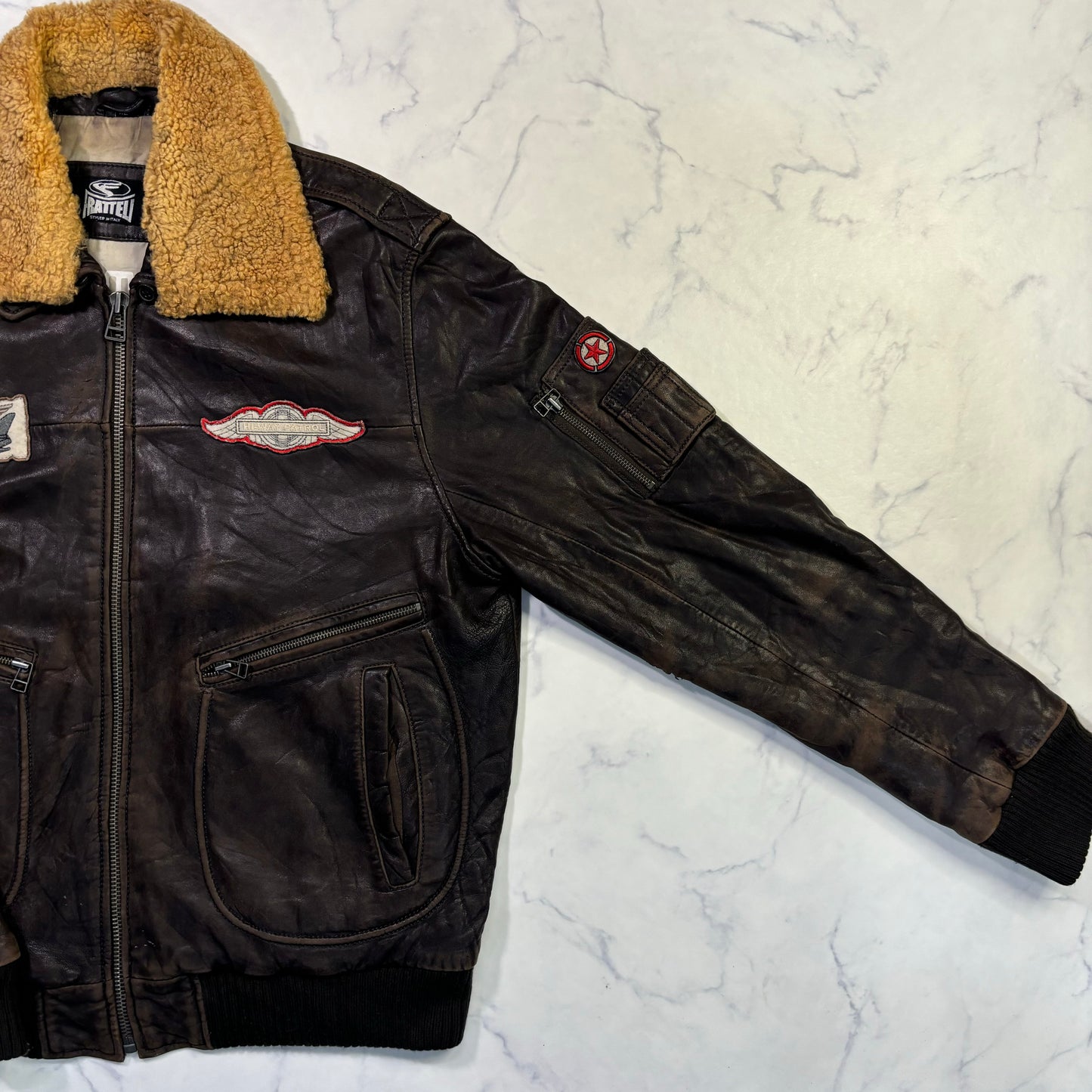 G-1 leather flight jacket uk