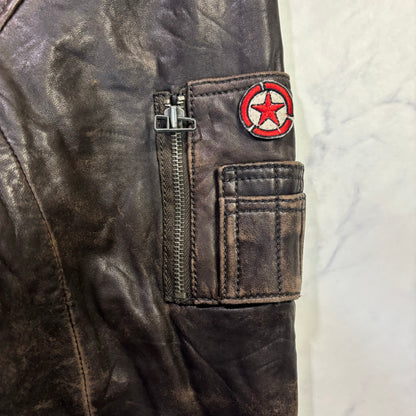 G-1 leather flight jacket uk