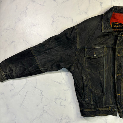 diesel lamb leather jacket 90s