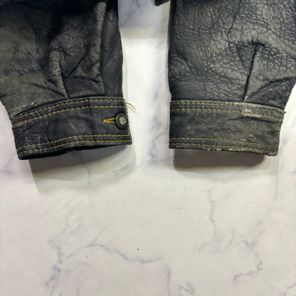 diesel lamb leather jacket 90s