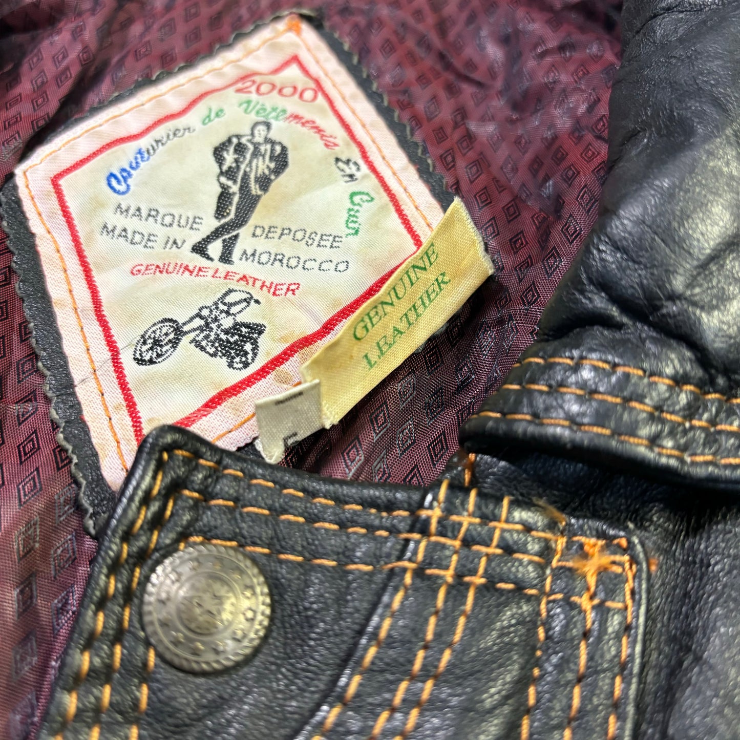 diesel leather bomber jacket 00s