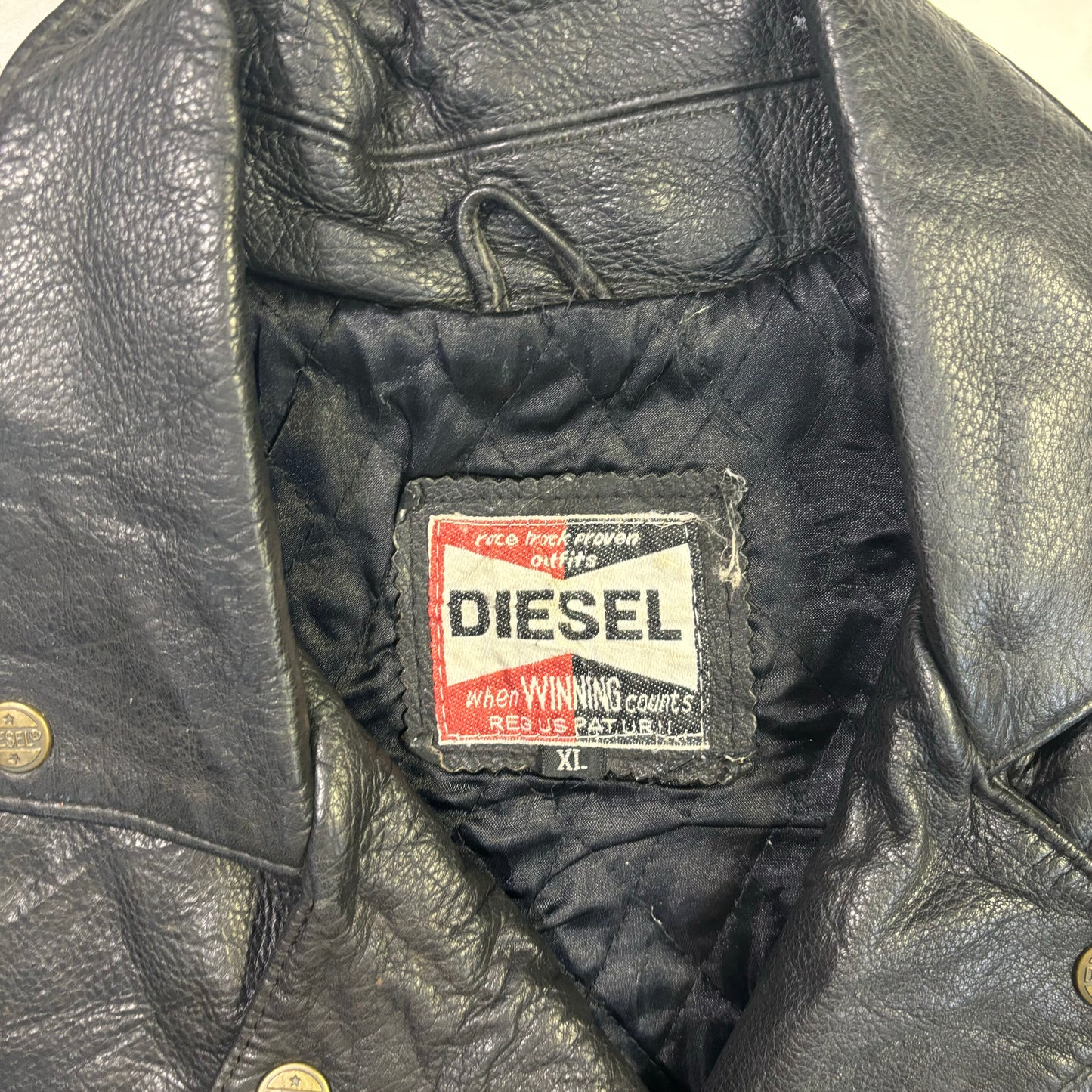 diesel double riders jacket 90s