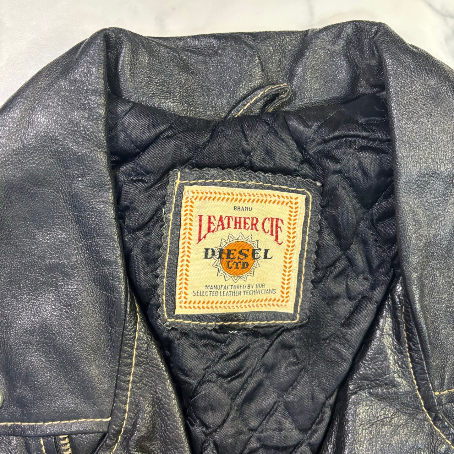 diesel double riders jacket 90s