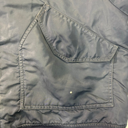 Alpha Industries B-15 Flight Jacket Navy Blue 90s L