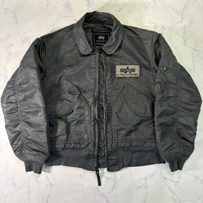 Alpha Industries B-15 Flight Jacket Khaki 90s