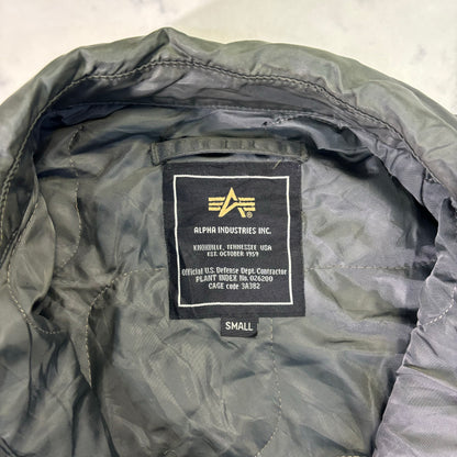 Alpha Industries B-15 Flight Jacket Khaki 90s