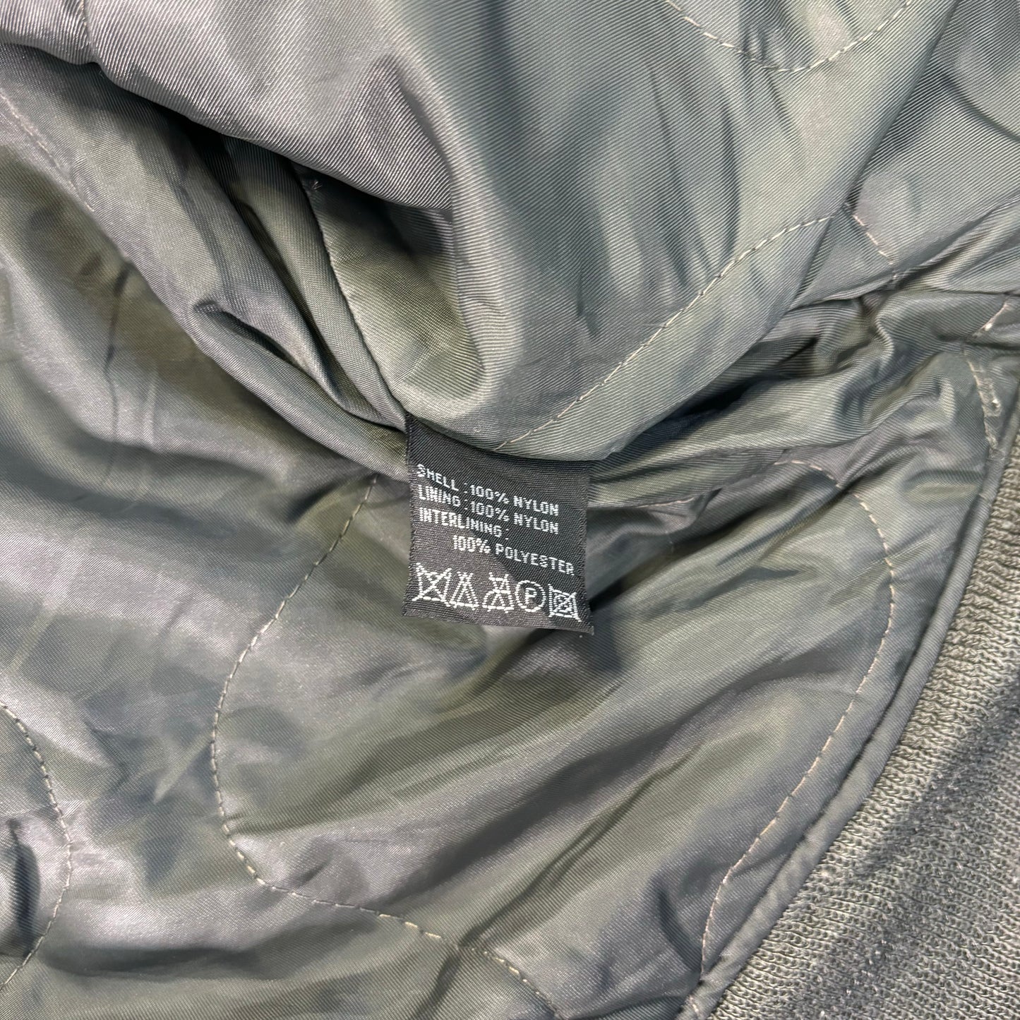 Alpha Industries B-15 Flight Jacket Khaki 90s