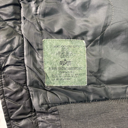 Alpha Industries B-15 Flight Jacket Khaki 90s
