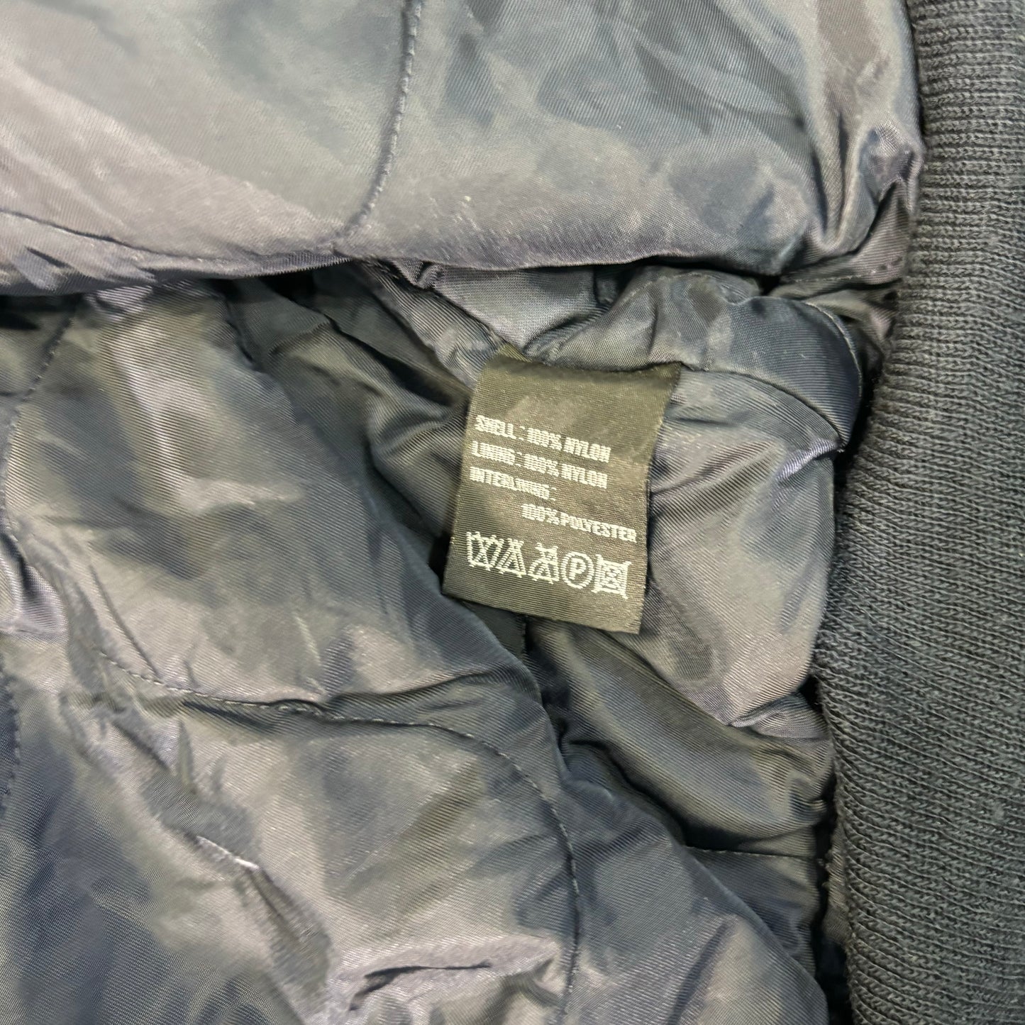 Alpha Industries B-15 Flight Jacket Navy Blue 90s XL