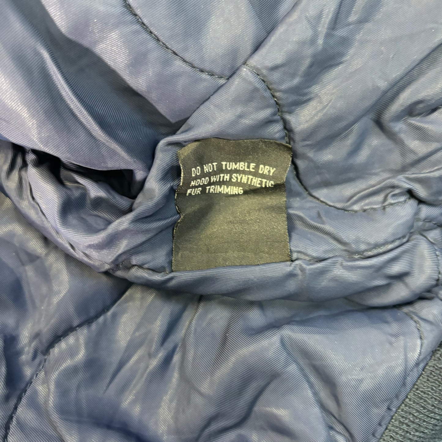 Alpha Industries B-15 Flight Jacket Navy Blue 90s L