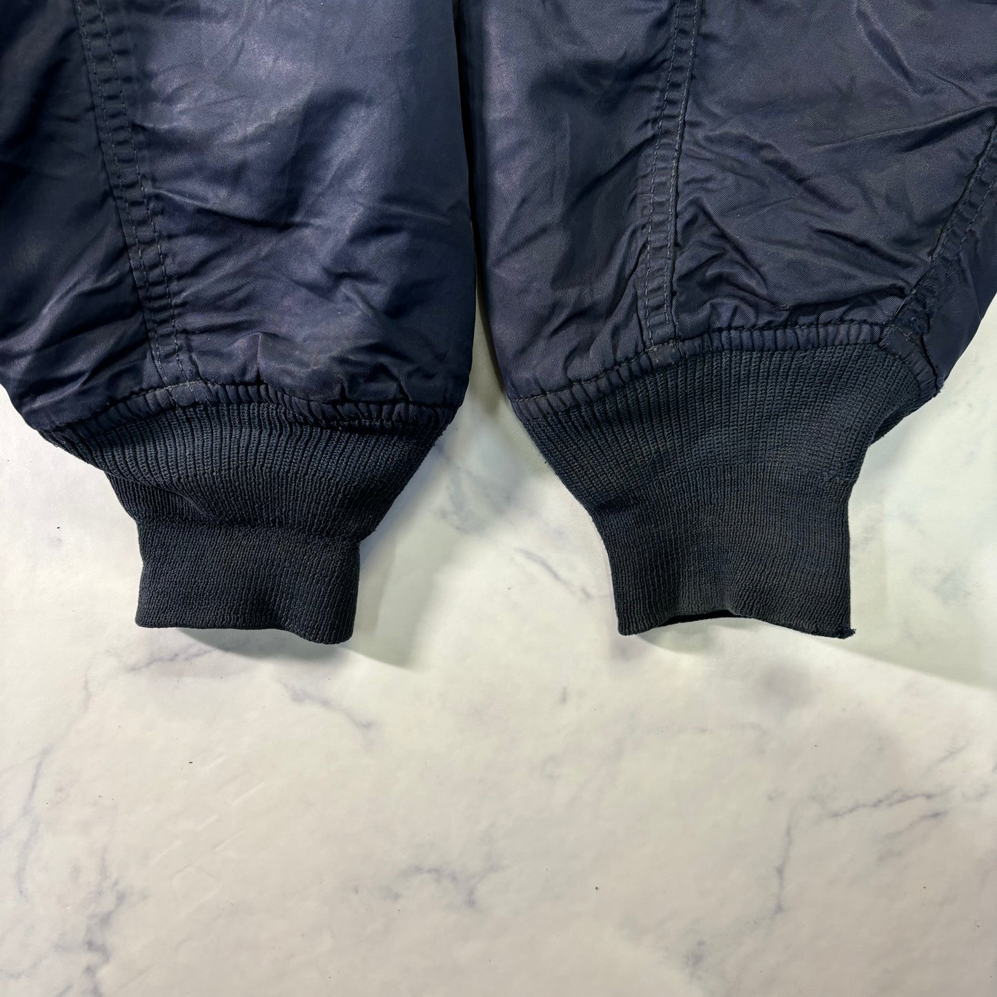 Alpha Industries B-15 Flight Jacket Navy Blue 90s L