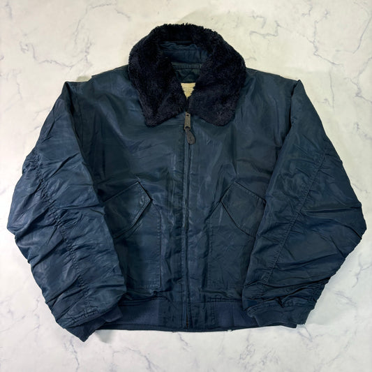 Alpha Industries B-15 Flight Jacket Navy Blue