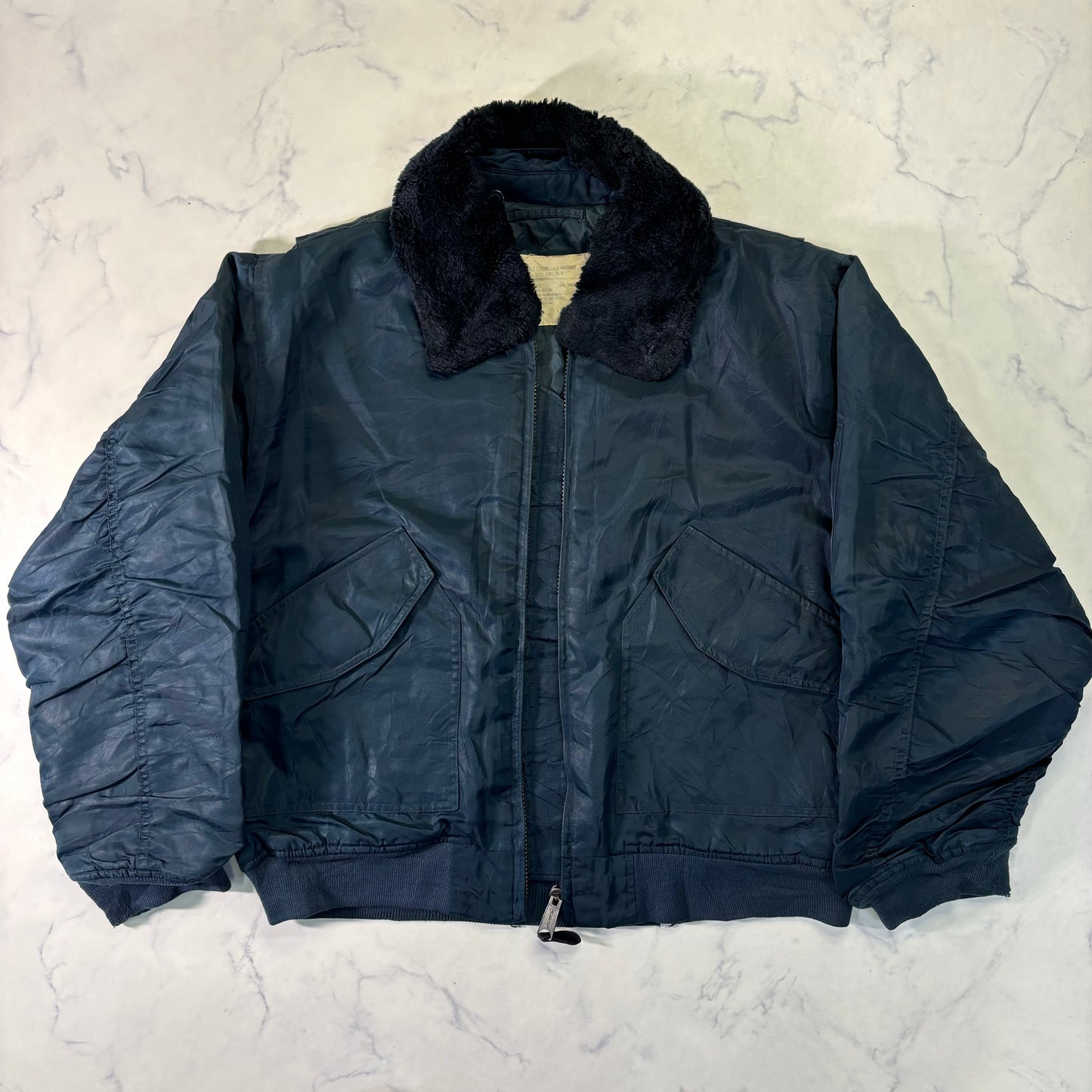 Alpha Industries B-15 Flight Jacket Navy Blue