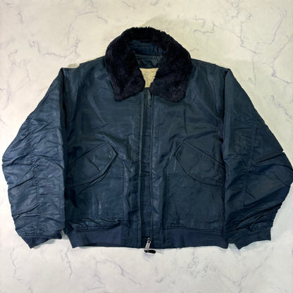 Alpha Industries B-15 Flight Jacket Navy Blue
