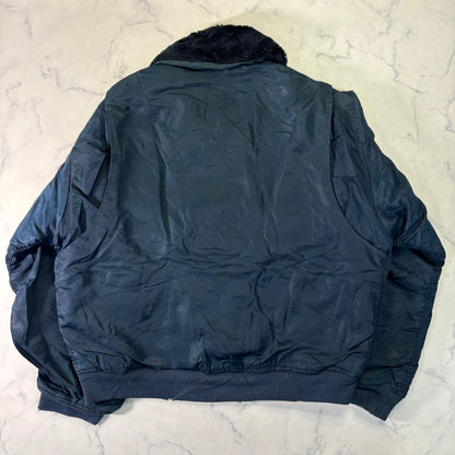 Alpha Industries B-15 Flight Jacket Navy Blue